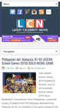 Mobile Screenshot of latestcelebritynews.net